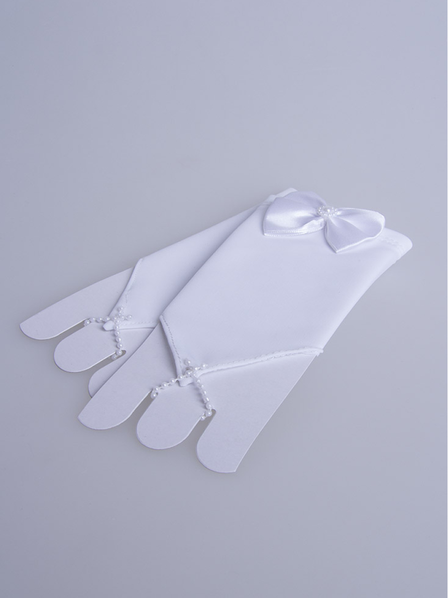 Перчатки для детей митенки 16см 60523