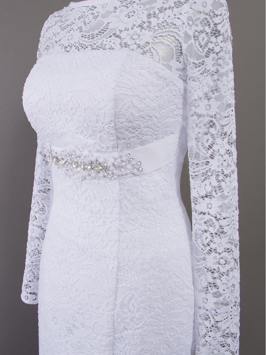 Свадебное платье 13778 кружево в ассортименте