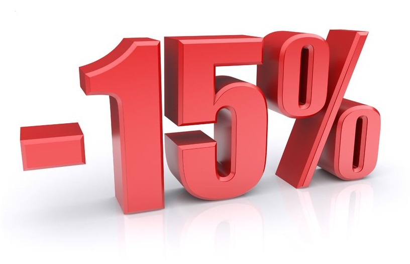 15%